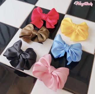 BABY SATIN HAIRBOW