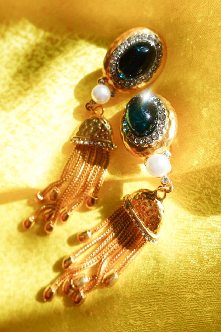 Elegance GoldClip Earrings