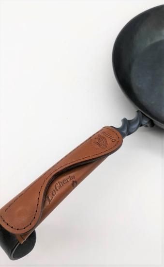 millio 鍛造フライパン用レザーグリップカバー - millio1619 millio 鍛造フライパン用レザーグリップカバー - millio1619
