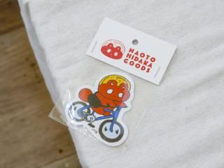 ヒダカナオト「ステッカー（自転車）」