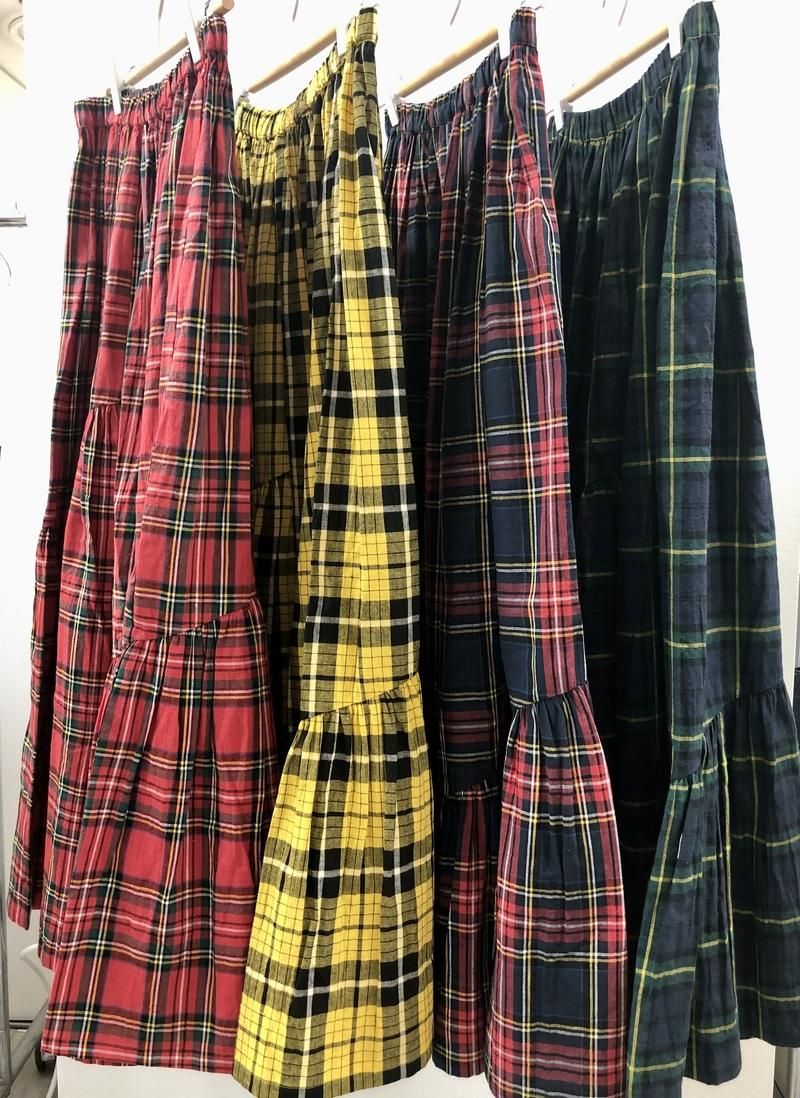 mulberry marche 播州織コットンリネンチェック