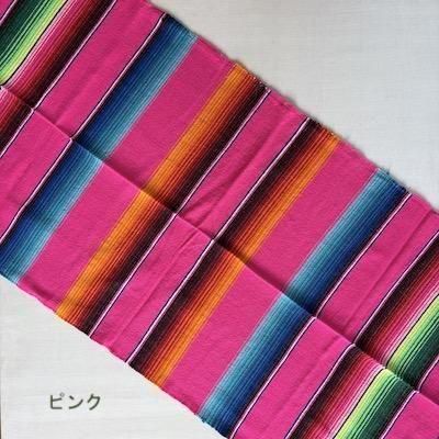 メキシコ製サラッペ サラペ マルチカラー NO.31 メキシカン ラグ 大判 メキシコ
