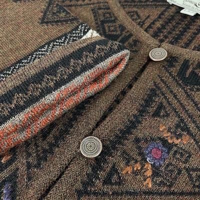 高級素材アルパカ100% 長袖ニット 厚手 ブラウン オールアルパカ 茶色 アルパカニット | ファッション通販サイト NUGU