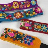 【ウールヘアバンド】ペルー アヤクチョ伝統刺繍のヘアバンド (手刺繍)