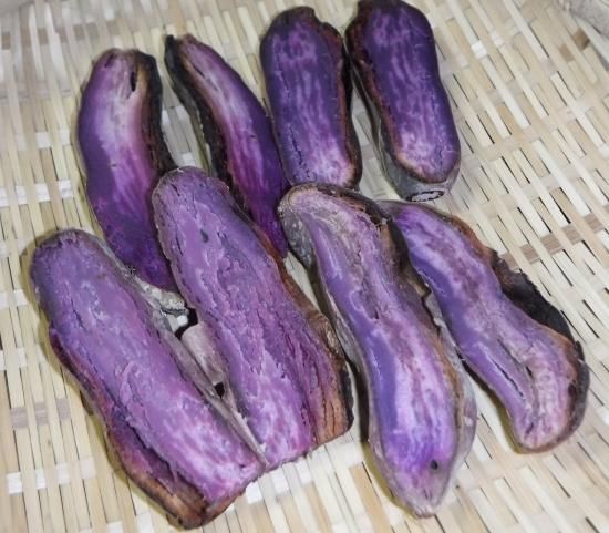 石焼き芋の干し芋(紫芋150g) - 自然栽培の農産物(農薬・肥料