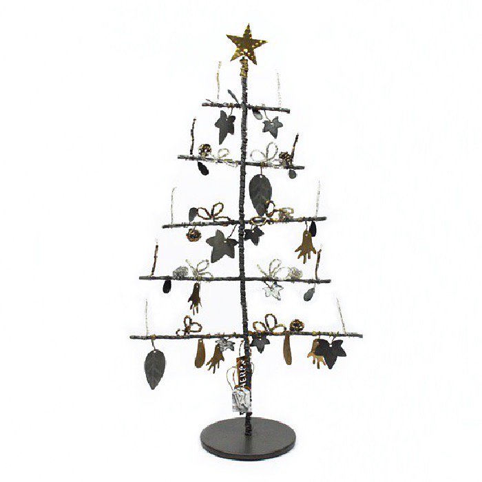 Christmas tree クリスマスツリー・メタルリーフ