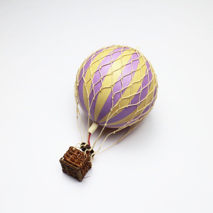 エアバルーン・モビール ピンク 気球 約18cm バルーン-