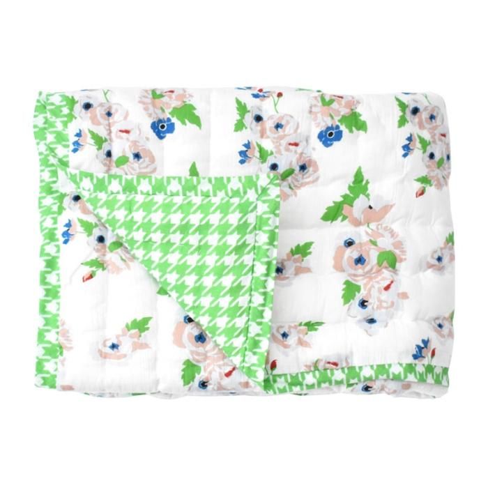 Quilt spred /Peony Flower/L