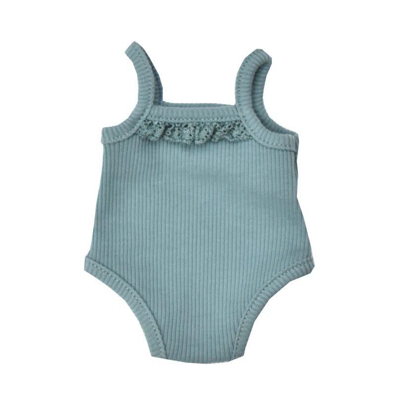 minikane doll clothes Body a bretelles en maille cotelee