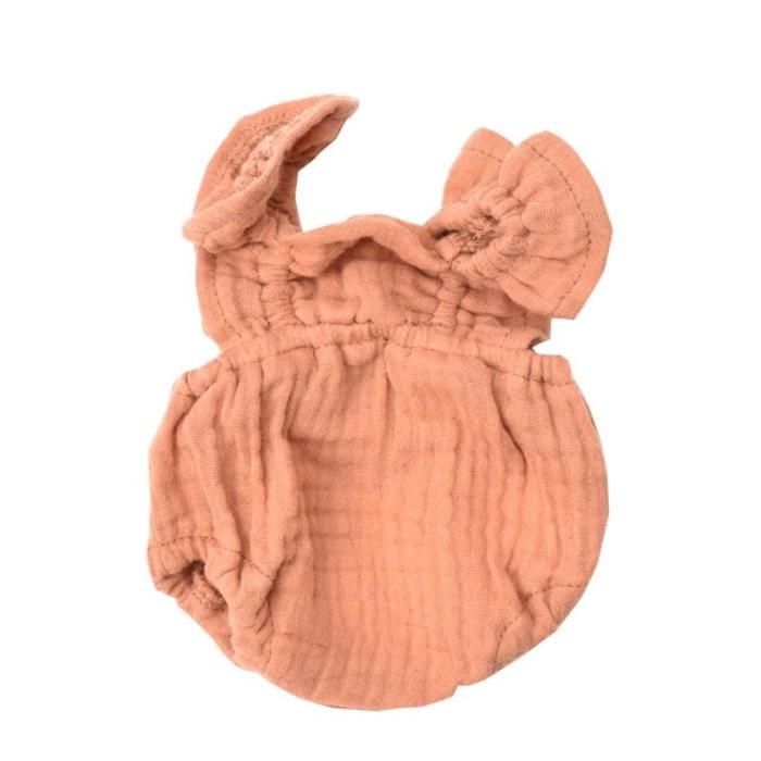 minikane doll clothesLouBARBOTEUSE/ROMPER MARSALA