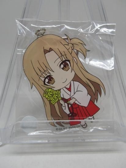 ホビー通販 ソードアートオンライン X 神田明神 コラボアクリルキーホルダー アスナ 巫女ver