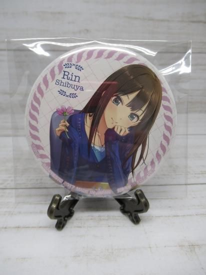 シンデレラガールズ 公式φ75mmグリッター缶バッジ 渋谷凛 - メルカリ