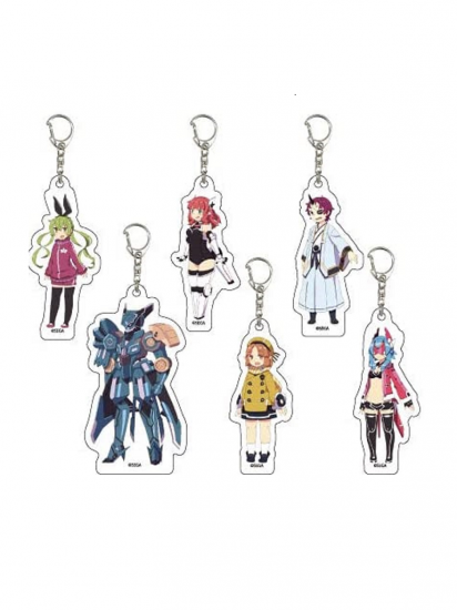 ホビー通販 Sega ファンタシースターオンライン アニメ ぷそ煮コミ アクリルキーホルダー 6個セット ホビー通販 Sega ファンタシースターオンライン アニメ ぷそ煮コミ アクリルキーホルダー 6個セット