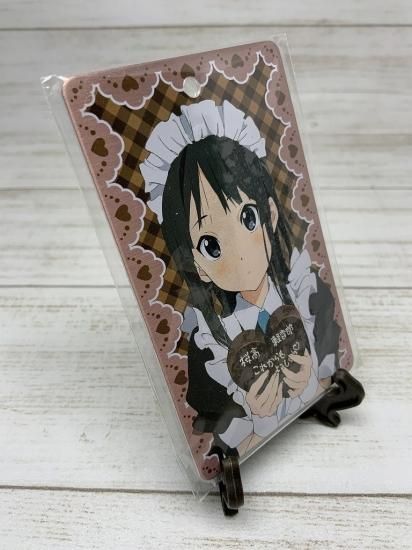 けいおん　秋山澪　メイド喫茶　メタルカード　等 けいおん 秋山澪 メイド喫茶 メタルカード 平沢唯 律 琴吹紬 梓