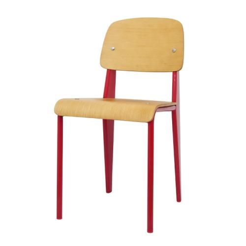 希少ブラック Jean Prouve STANDARD CHAIR リプロダクト