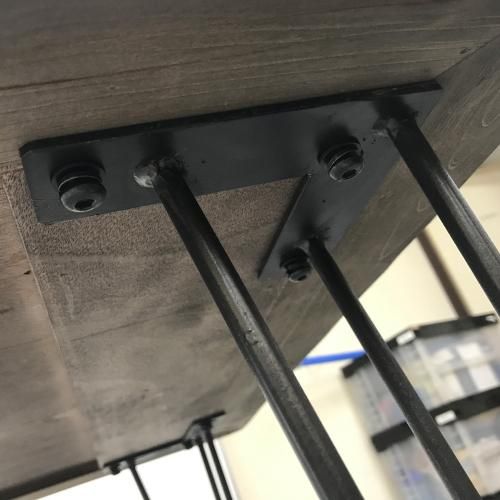 KOZAIダイニングテーブル ヘリンボーン柄W140cm|デザイナーズ家具カグ