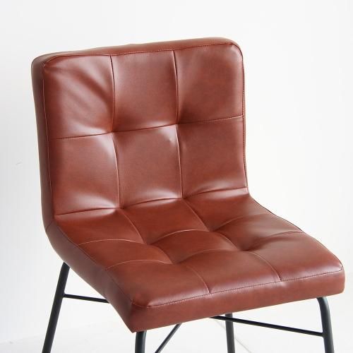 アンセム　anthem チェア　ブラウン アンセムチェア合成皮革ブラウン | シンプルでモダンなデザイン