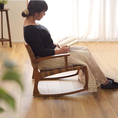 美品 ACTUS デザイナーズ ロッキングチェア 価格19万8千円