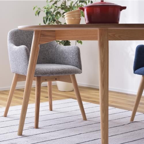 カラメリ 円形ダイニングテーブル/ナチュラル|デザイナーズ家具 カラメリ 円形ダイニングテーブル/ナチュラル|デザイナーズ家具