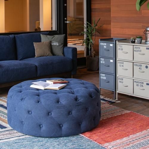 最終値下げ‼️お買い得商品❗️ ienowa_スツール　ボヤージュ＞グレー ienowa ゆったりスツール | ボヤージュ - デザイナーズ家具 リ