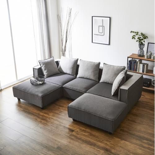 ワイドカウチ モダンデザインソファ ワイドカウチソファーSO-LYON|カグコレクション