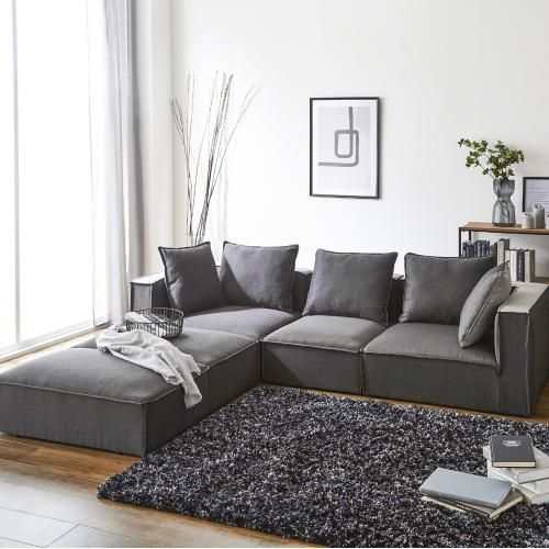 ワイドカウチ モダンデザインソファ ワイドカウチソファーSO-LYON|カグコレクション