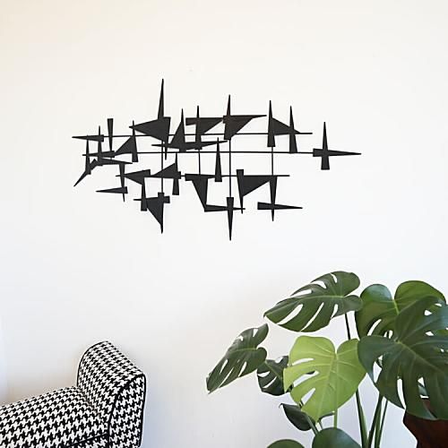 アイアンウォールアート トライアングル 壁飾り アートパネル プレート（63） アイアンウォールアートパネル「トライアングル」壁飾り（63）