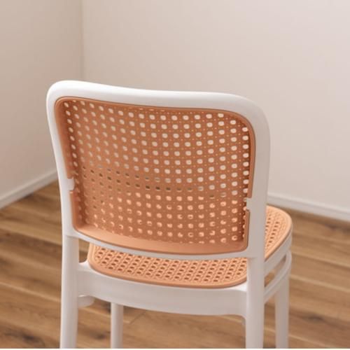 オリジナルダイニングチェア|グレイスチェアWHホワイト - デザイナーズ