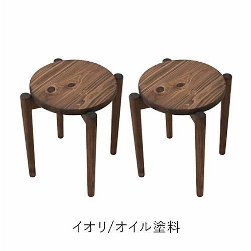 国産ひのき丸スツール 同色2脚セット | 自然素材のぬくもりが 国産ひのき丸スツール 同色2脚セット | 自然素材のぬくもりが