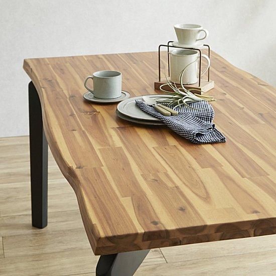 アカシア古木風テーブル | W140cm - デザイナーズ家具