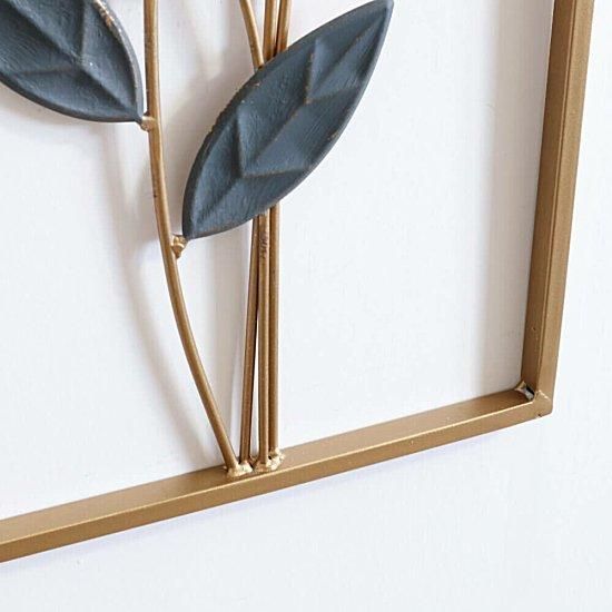 アイアンウォールアート | 椿の壁飾り - デザイナーズ家具 リ