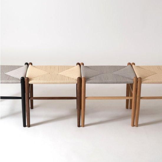 Trope ペーパーコードスツール ブラック｜シックで洗練された北欧