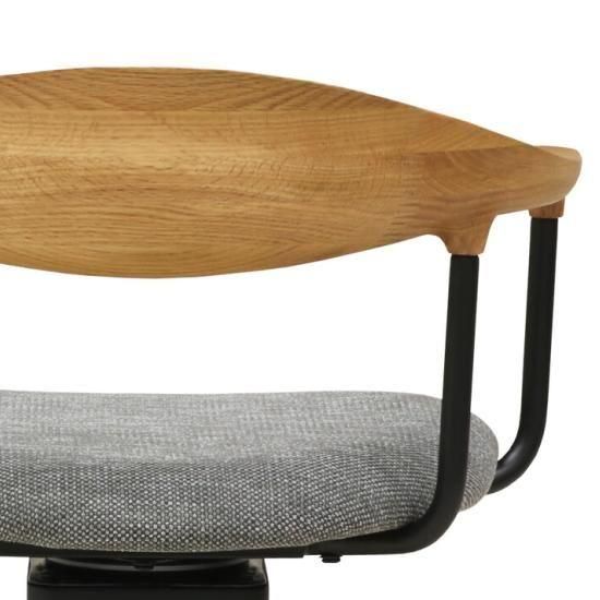 回転チェア　オーク材 楽天市場】工場アウトレット品 ダイニングチェア 回転イス 回転