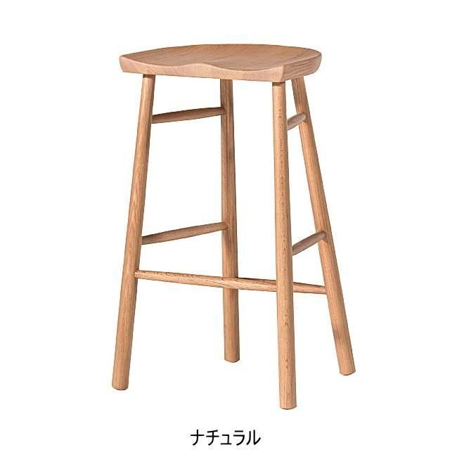 Form ハイスツール ドルティ｜オーク材の天然木×座繰り座面 北欧