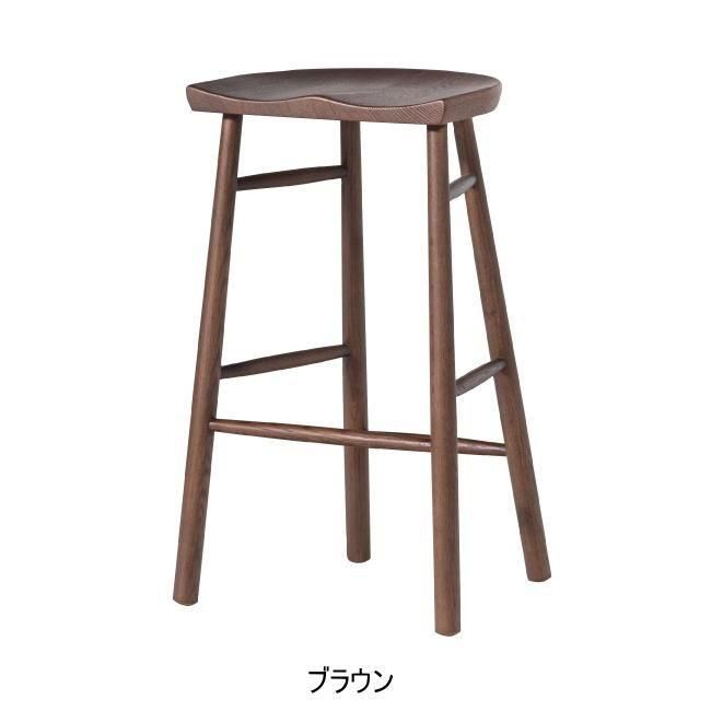 Form ハイスツール ドルティ｜オーク材の天然木×座繰り座面 北欧