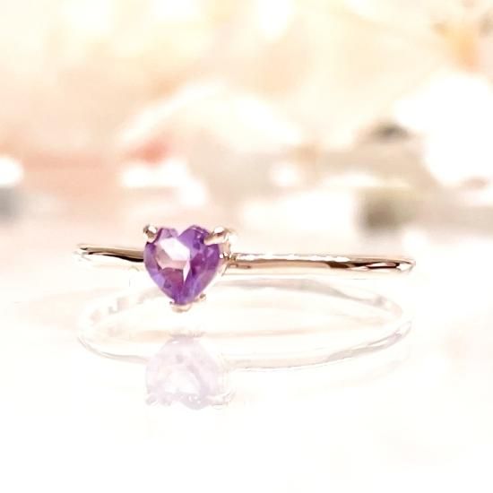 天然石♡ピンクアメジスト♡大きなハート♡厚みあり 破格 最終特価【 天然石 どっしり キュート ピンクアメジスト