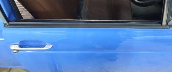 N360】フロントドア外側水切りモール右用(社外代用品)｜旧車・希少