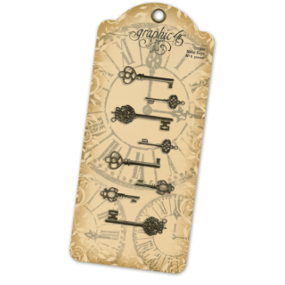 G45 Ornate Metal Keys