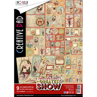 CIAO BELLATHE GREATEST SHOWCreativePad-A4