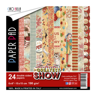 CIAO BELLATHE GREATEST SHOWPaper Pad 66