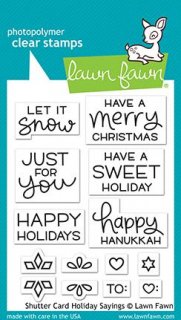 <img class='new_mark_img1' src='https://img.shop-pro.jp/img/new/icons5.gif' style='border:none;display:inline;margin:0px;padding:0px;width:auto;' />LawnFawnסShutter Card Holiday Sayings
