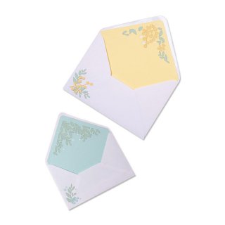<img class='new_mark_img1' src='https://img.shop-pro.jp/img/new/icons5.gif' style='border:none;display:inline;margin:0px;padding:0px;width:auto;' />Sizzix Foliage Envelope Liners