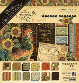 G45DCEPapercrafting SetFrench Country1212