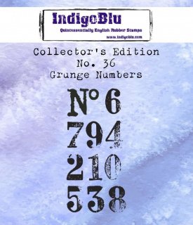 IndigobluסGrunge Numbers