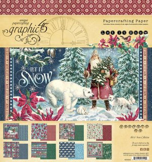 <img class='new_mark_img1' src='https://img.shop-pro.jp/img/new/icons5.gif' style='border:none;display:inline;margin:0px;padding:0px;width:auto;' />G45 Papercrafting PaperLet it Snow88