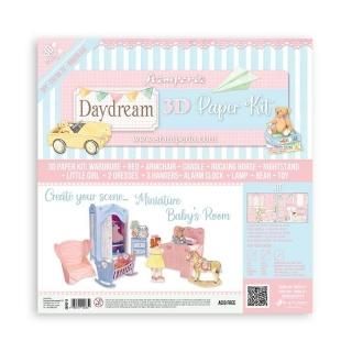 <img class='new_mark_img1' src='https://img.shop-pro.jp/img/new/icons5.gif' style='border:none;display:inline;margin:0px;padding:0px;width:auto;' />stamperia3D Paper Kit - DayDream babyroomŸޥڡѡѥå