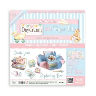 <img class='new_mark_img1' src='https://img.shop-pro.jp/img/new/icons5.gif' style='border:none;display:inline;margin:0px;padding:0px;width:auto;' />stamperia3D Paper Kit - DayDream exploding boxŸޥڡѡѥå