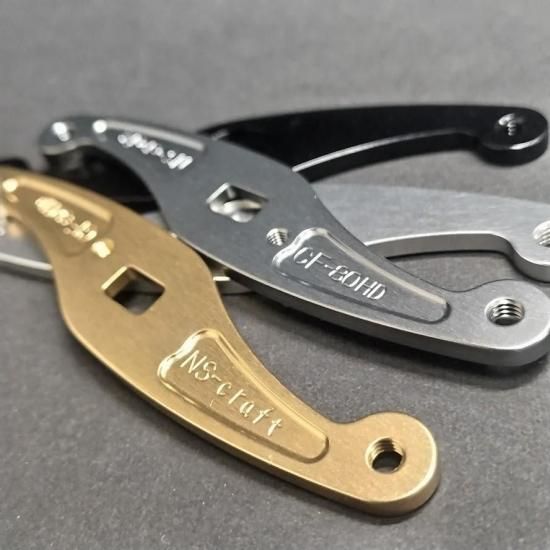 NSクラフト CF80HD右SV シルバー8mmシャフト用　アブ、五十鈴用 NSクラフト CF80HD右SV シルバー8mmシャフト用 アブ、五十鈴用