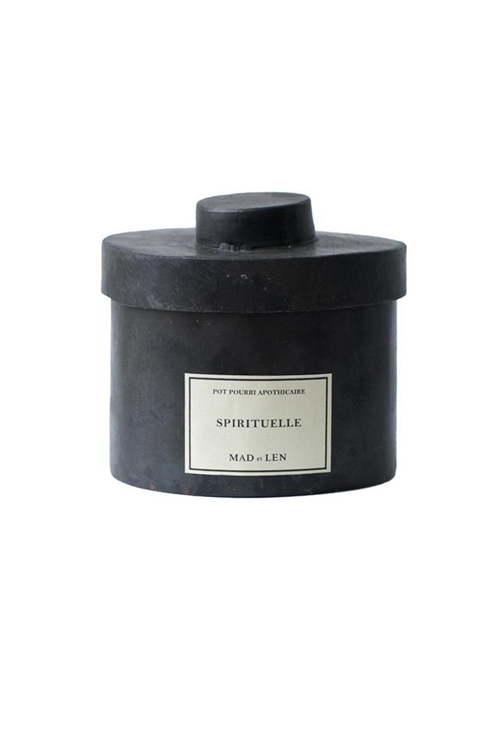 MAD et LEN Pot Pourri d'Apothicaire BLACK LAVA ROCK