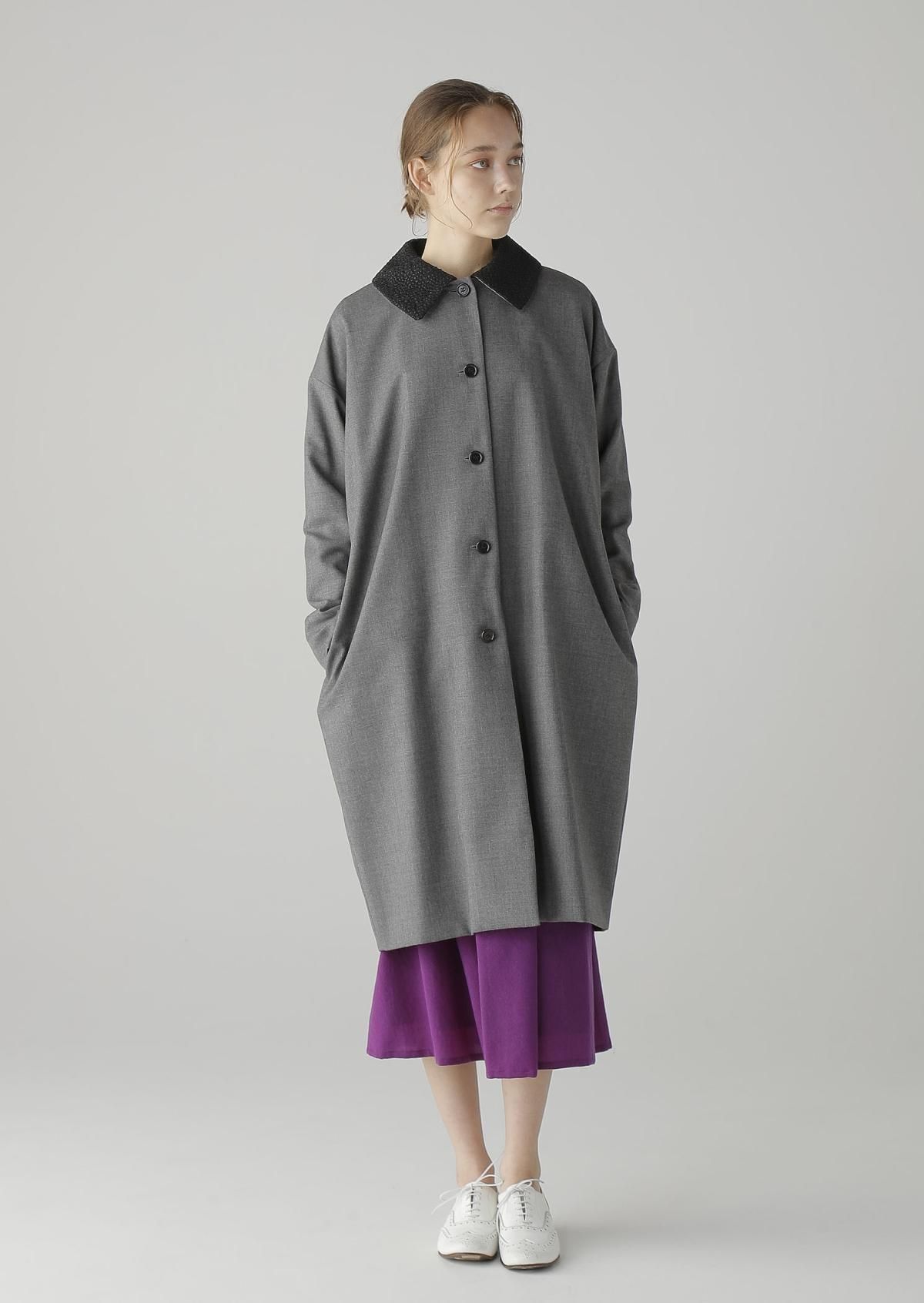 付け衿コート - online store | nooy / ヌーイ